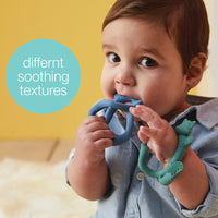 b.box Wrist Teether – Lullaby Blue | Soft Silicone Teething Toy for Babies | Hands-Free Soothing Relief | Easy Wear Design | 3m+ | LULLABY BLUE _3