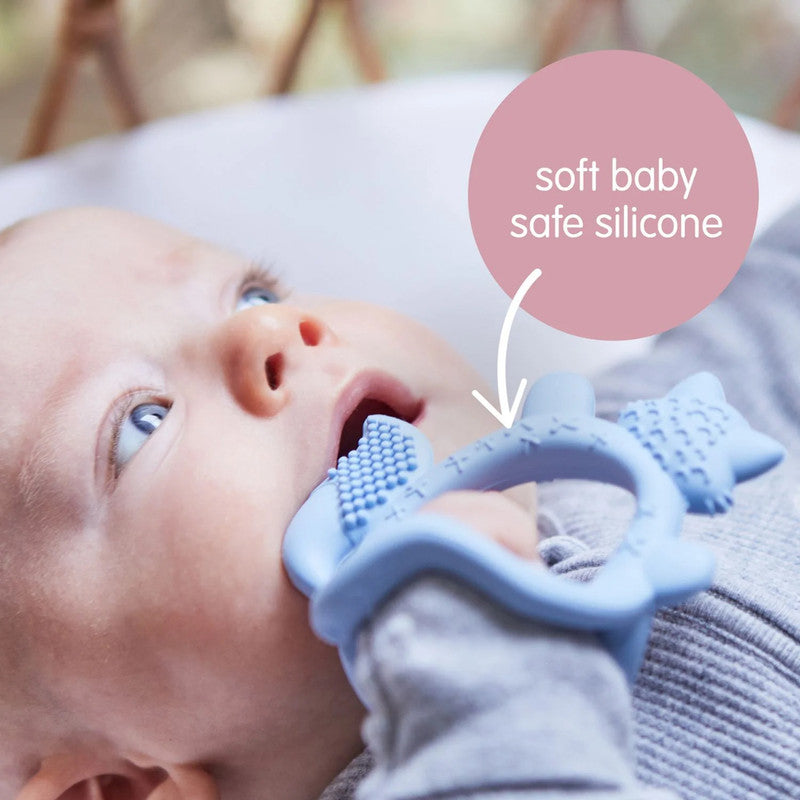 B.Box Wrist Teether - peony