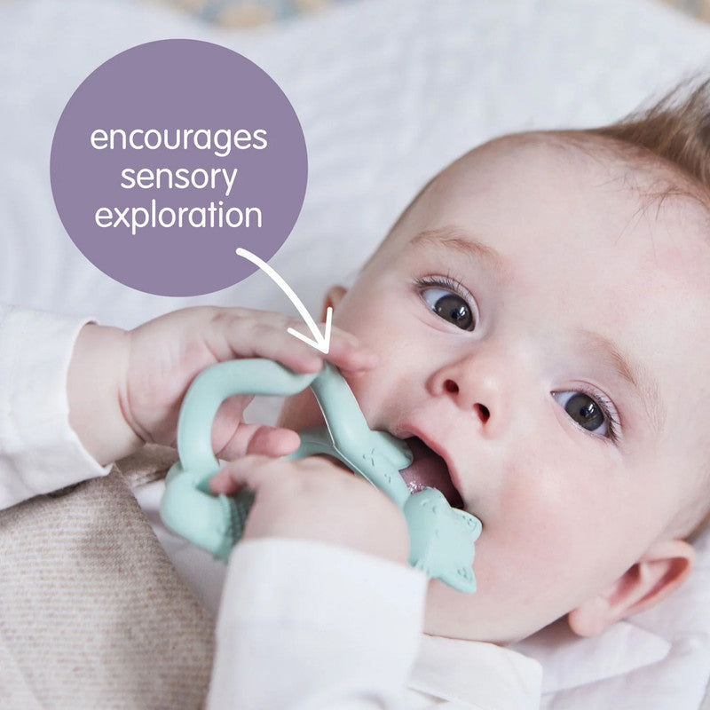 B.Box Wrist Teether - peony