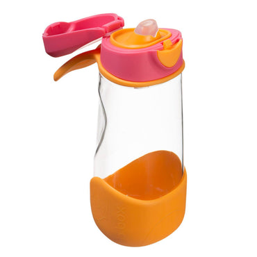 /arb-box-sport-spout-drink-water-bottle-easy-grip-bottle-and-leakproof-lid-cool-modern-child-friendly-design-tilt-and-sip-450ml-15-pink