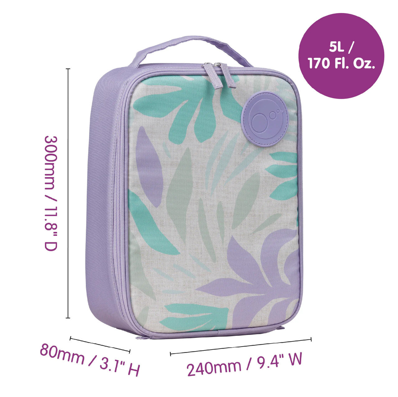 B.Box Flexi Insulated Lunchbag - lilac garden
