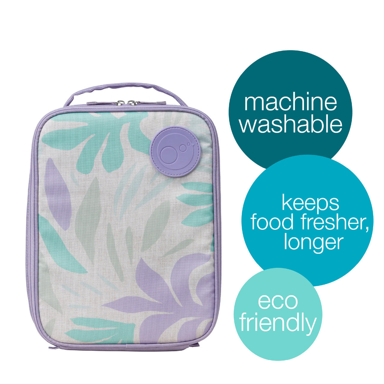 B.Box Flexi Insulated Lunchbag - lilac garden