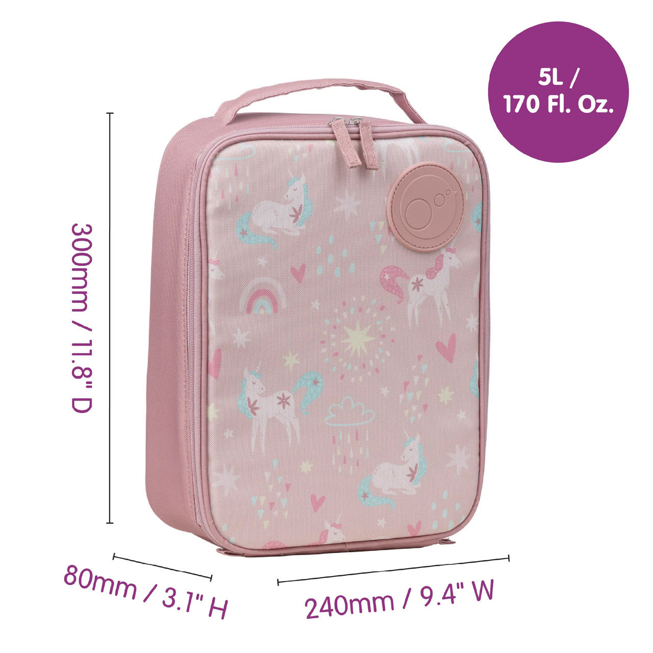 B.Box Flexi Insulated Lunchbag - unicorn dreams