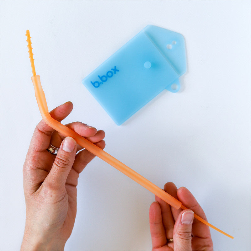 b.box Silicone Straw Travel Pack