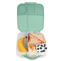 b.box Mini Lunchbox | Bento Box with 3 Compartments (2 Leakproof) | Ideal for Toddlers, Kids Lunch & Snacks | Fits Whole Piece of Fruit | BPA Free_1