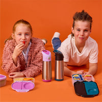 b.box Insulated Drink & Water Bottle | Insulated Double Wall Stainless Steel | Keeps Drinks Cold up to 15hrs, Warm up to 8hrs | 500ml/16.9(graphite)_7