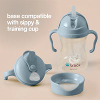 b.box Toddler Training Cup: Free Flow, Easy Transition from Sippy to Big Kid Cup. BPA-Free, Dishwasher Safe | 12m+ | 240ml (sage)_7