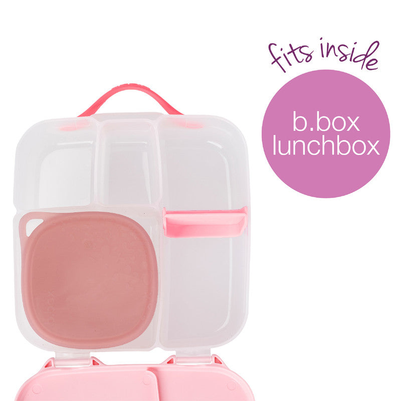 b.box Lunch Tub | Fits inside b.box Lunchbox | Food Container for | Silicone Lid, Plastic Tub | Dishwasher & Microwave Safe | 400ml/13.6