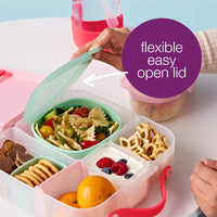 b.box Lunch Tub | Fits inside b.box Lunchbox | Food Container for | Silicone Lid, Plastic Tub | Dishwasher & Microwave Safe | 400ml/13.6_4