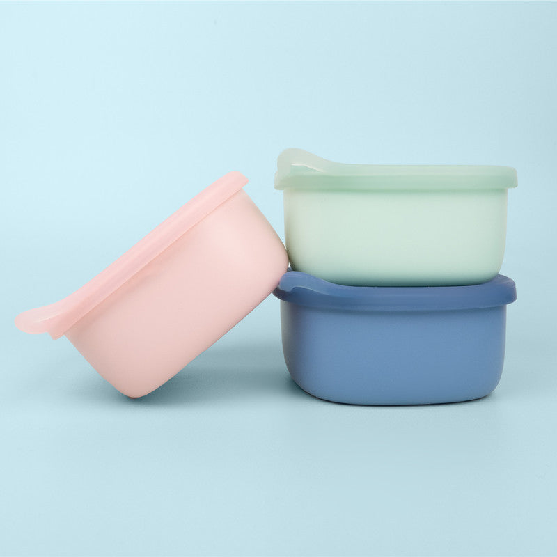 b.box Lunch Tub | Fits inside b.box Lunchbox | Food Container for | Silicone Lid, Plastic Tub | Dishwasher & Microwave Safe | 400ml/13.6
