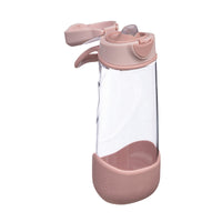 b.box Sport Spout Drink & Water Bottle | Easy Grip Bottle and Leakproof Lid | Cool Modern Child Friendly Design, Tilt and Sip | 600ml/20(blush crush)_1