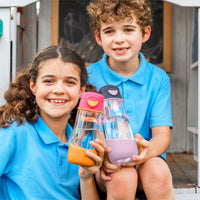 b.box Sport Spout Drink & Water Bottle | Easy Grip Bottle and Leakproof Lid | Cool Modern Child Friendly Design, Tilt and Sip | 600ml/20( lilac pop)_7