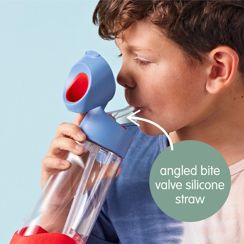 B.Box 450mL Tritan Drink Bottle - emerald forest