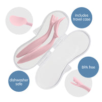 B.Box Toddler Cutlery (Blush)_3