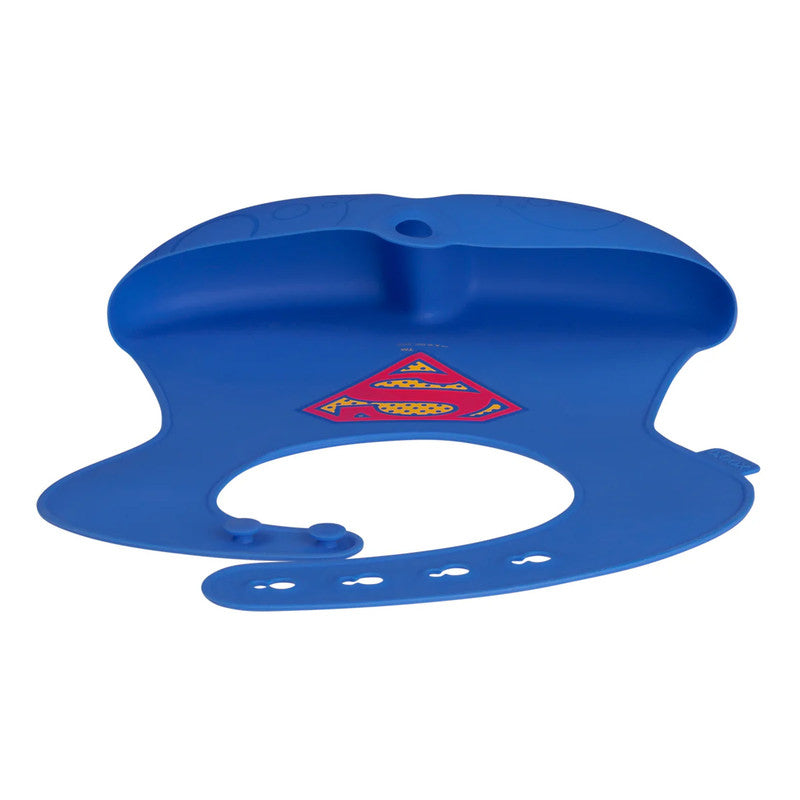 B.box Silicone Bib - superman