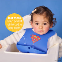 B.box Silicone Bib - superman_5