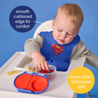 B.box Silicone Bib - superman_7
