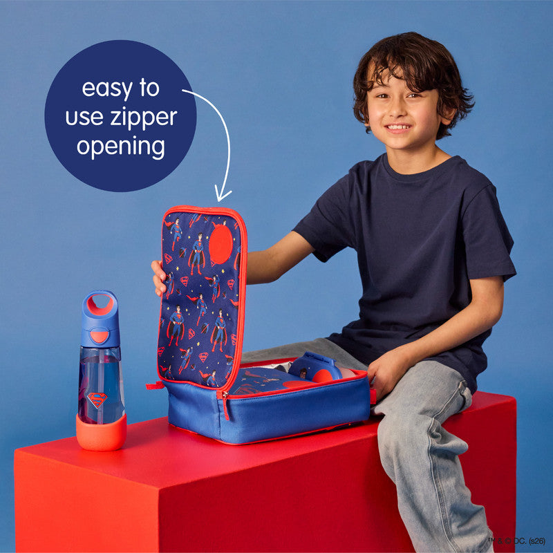 B.box Flexi Insulated Lunchbag  - Superman