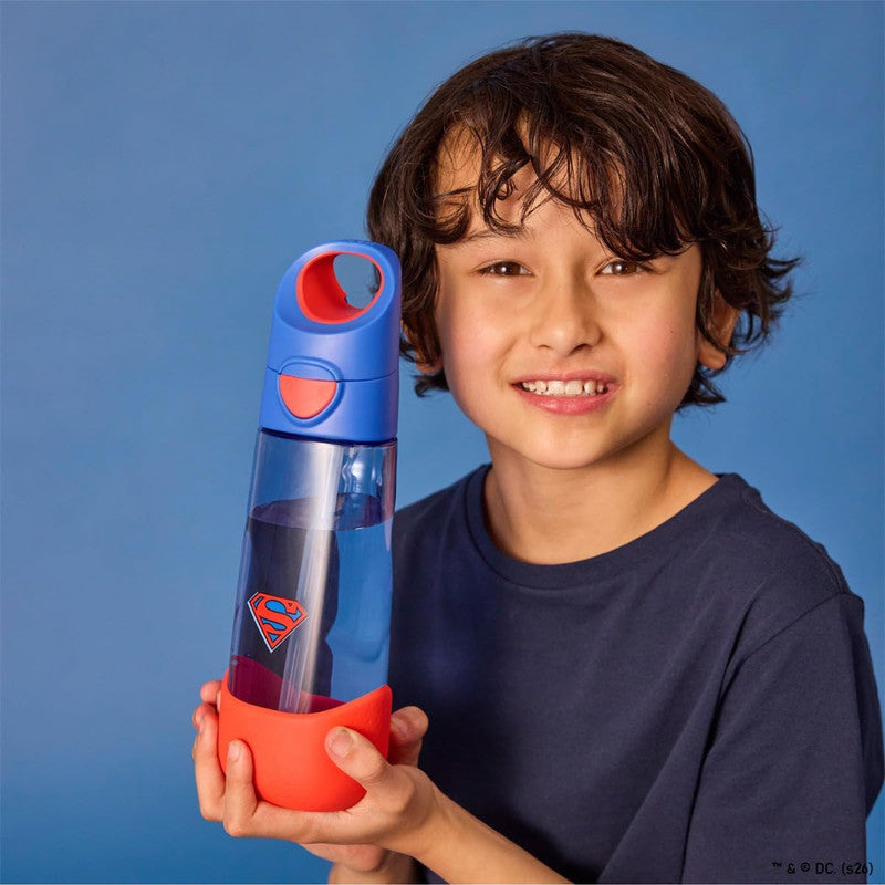 B.box 600ml Tritan Drink Bottle - Superman