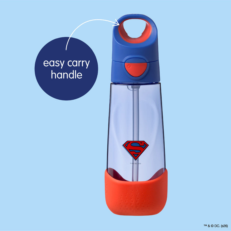 B.box 600ml Tritan Drink Bottle - Superman