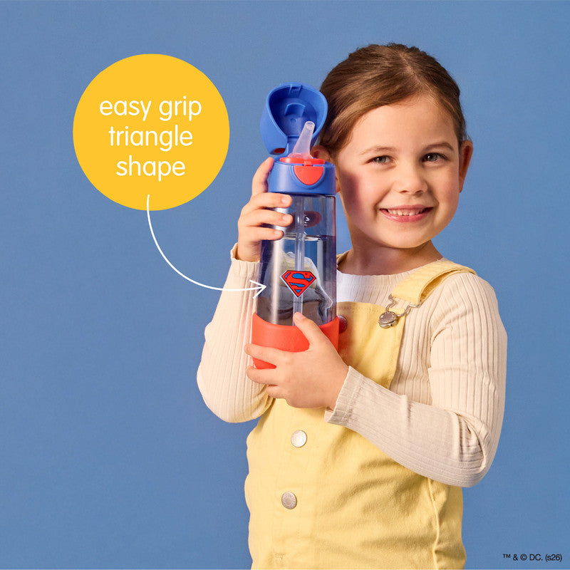 B.box 600ml Tritan Drink Bottle - Superman
