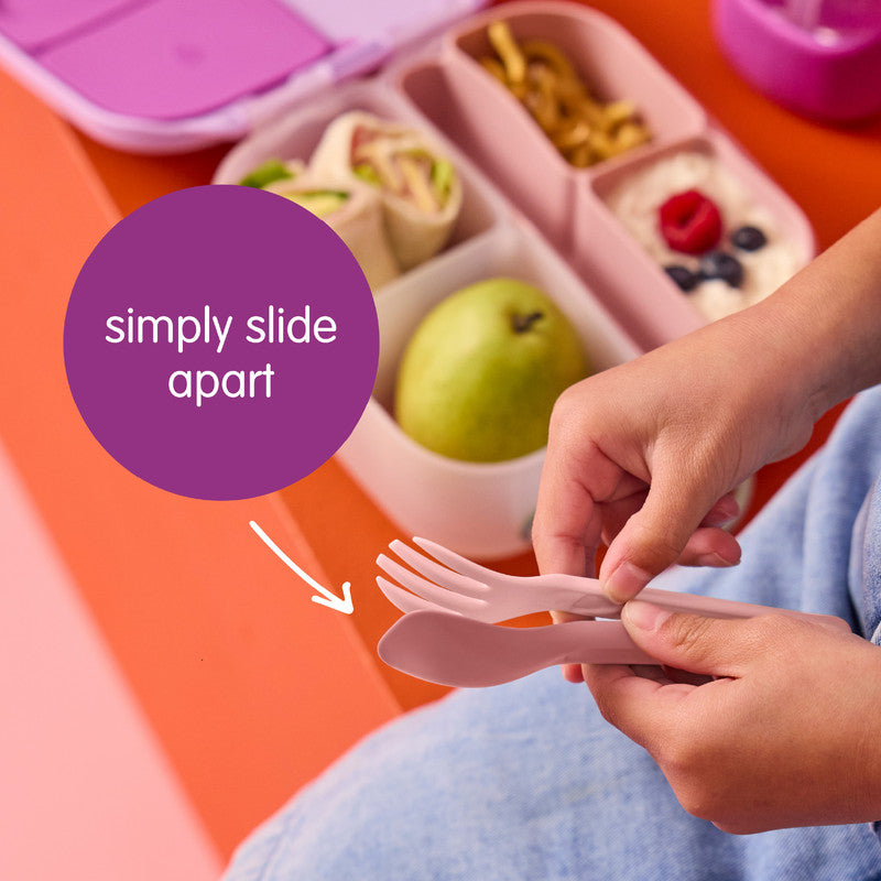 B.box lunchbox cutlery (twilight)