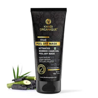 Khadi Organique Activated Bamboo Charcoal Peel Off Mask (SLS & paraben Free) 100g_1