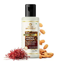 Khadi Organique Almond Saffron Moisturizer(SLS & Paraben Free) 210ml_2