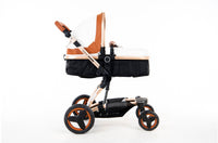 Belecoo 8 White & Beige - 4 in 1 Luxury Travel System_5