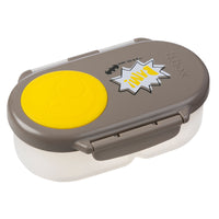 B.Box Batman Combo – Mini Lunchbox, 600ml Tritan Drink Bottle & Snackbox | Leak-Proof, BPA-Free, Kid-Friendly Design | Perfect for School, Travel, Snacks & More | Durable & Easy to Carry_2