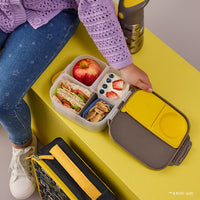 B.Box Batman Combo – Mini Lunchbox, 600ml Tritan Drink Bottle & Snackbox | Leak-Proof, BPA-Free, Kid-Friendly Design | Perfect for School, Travel, Snacks & More | Durable & Easy to Carry_9