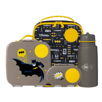 B.Box Batman Combo Pack Large Bento Lunchbox, Snackbox, 1L Insulated Bottle & Flexi Lunchbag | Leak-Proof, Kid-Friendly, BPA-Free, School & Travel Ready with Cool Batman Desig_1