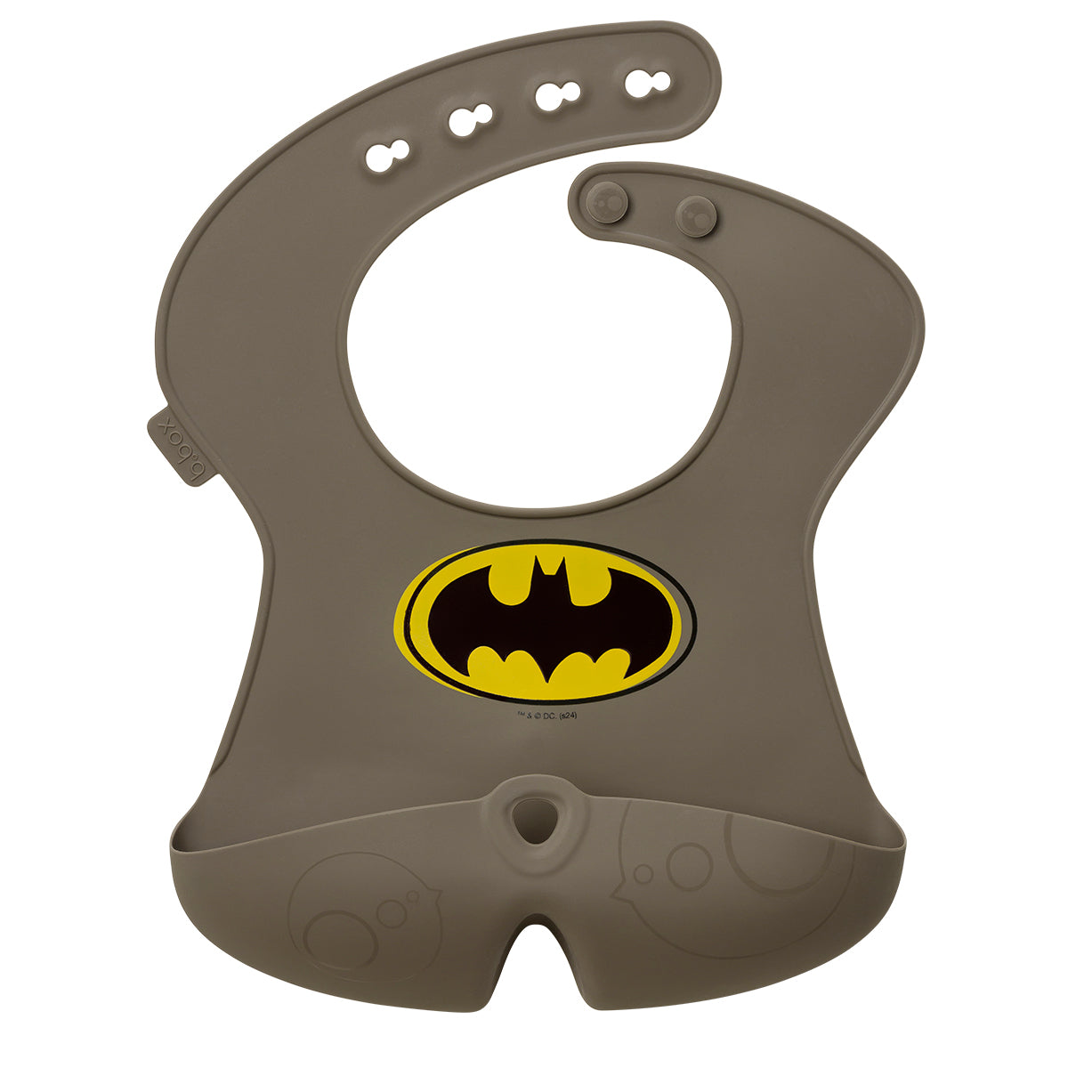 B.Box Batman Feeding Combo | Sippy Cup (240ml), Silicone Bib & Snackbox | Leakproof, BPA Free, Easy Grip, Dishwasher Safe | For Toddlers & Kids | 6m+ | On-the-Go Essentials