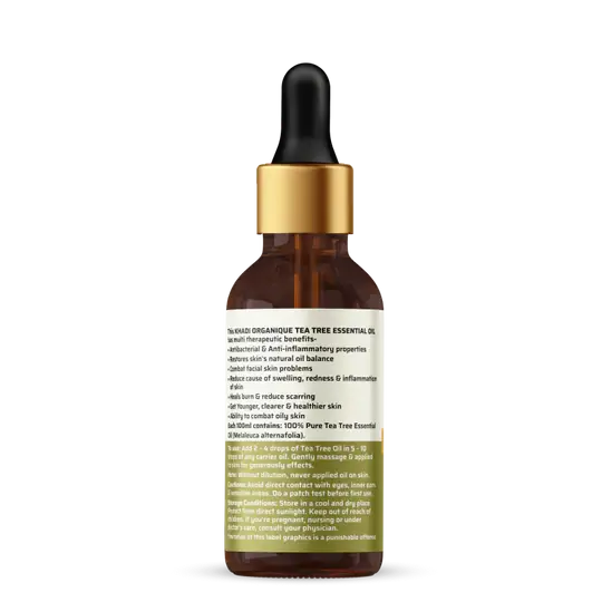 Khadi Organique Tea Tree Essential Oil 15ml