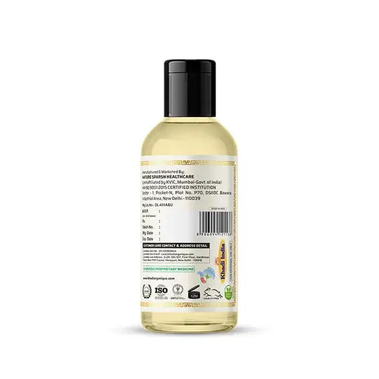 Khadi Organique Sweet almond oil  (100% cold pressed ) 100ml