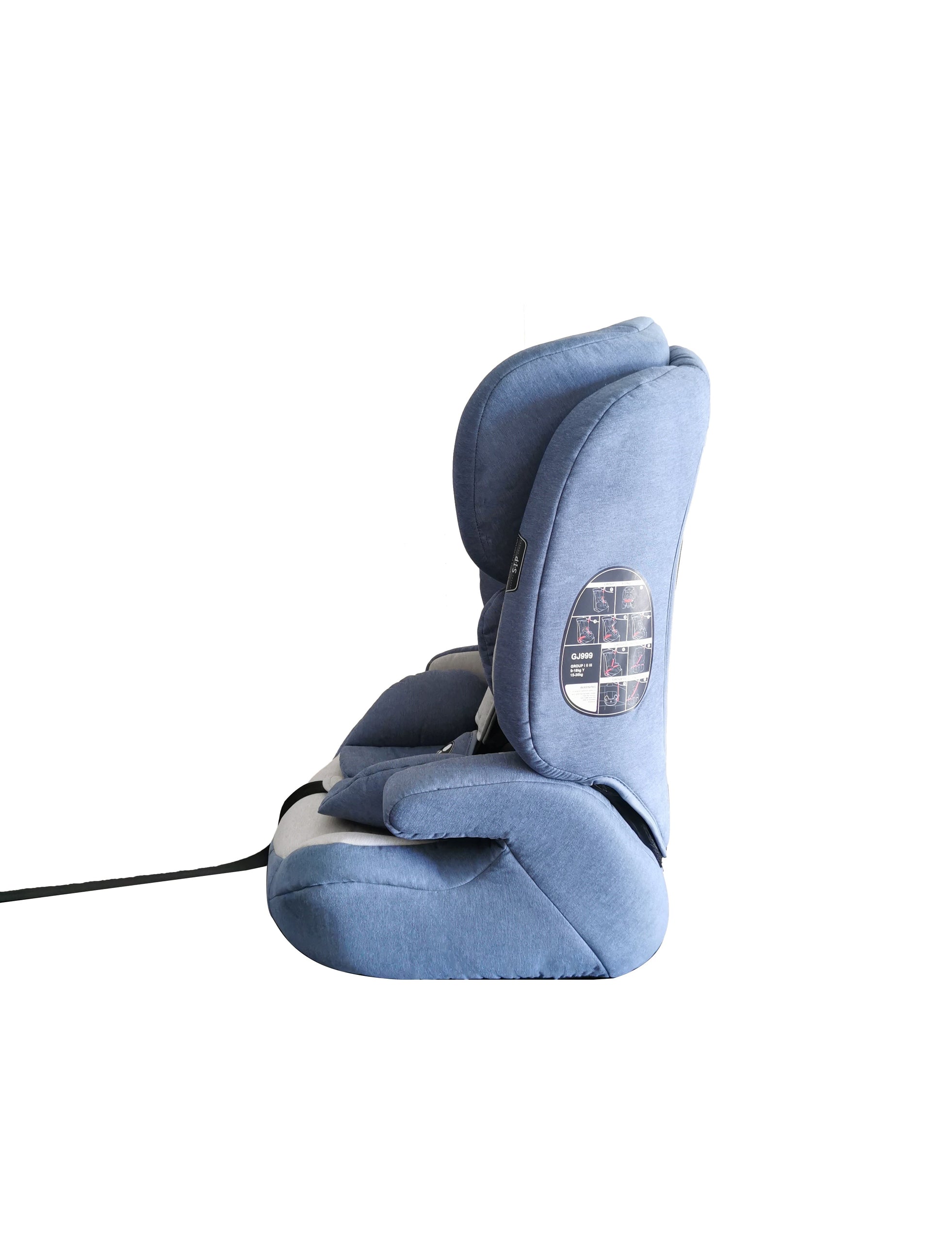 Belecoo - Sip Car Seat Blue (9M To 12Y, 9-36 Kg) - Blue