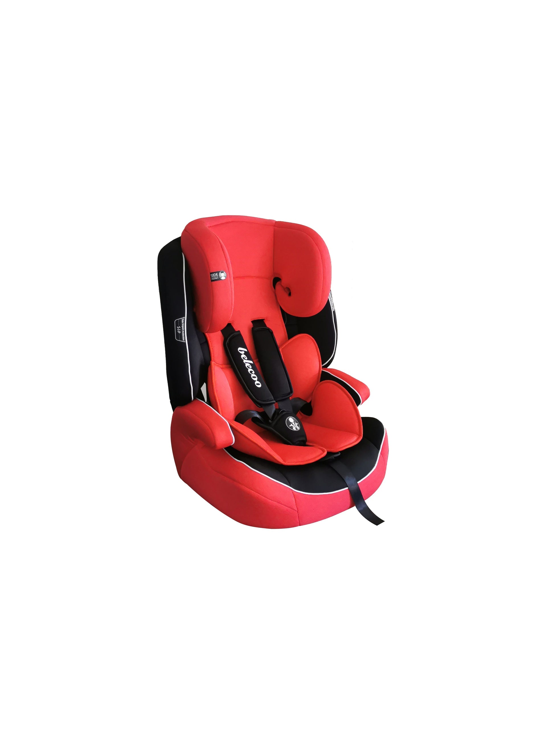 Belecoo - Sip Car Seat Blue (9M To 12Y, 9-36 Kg) - Red