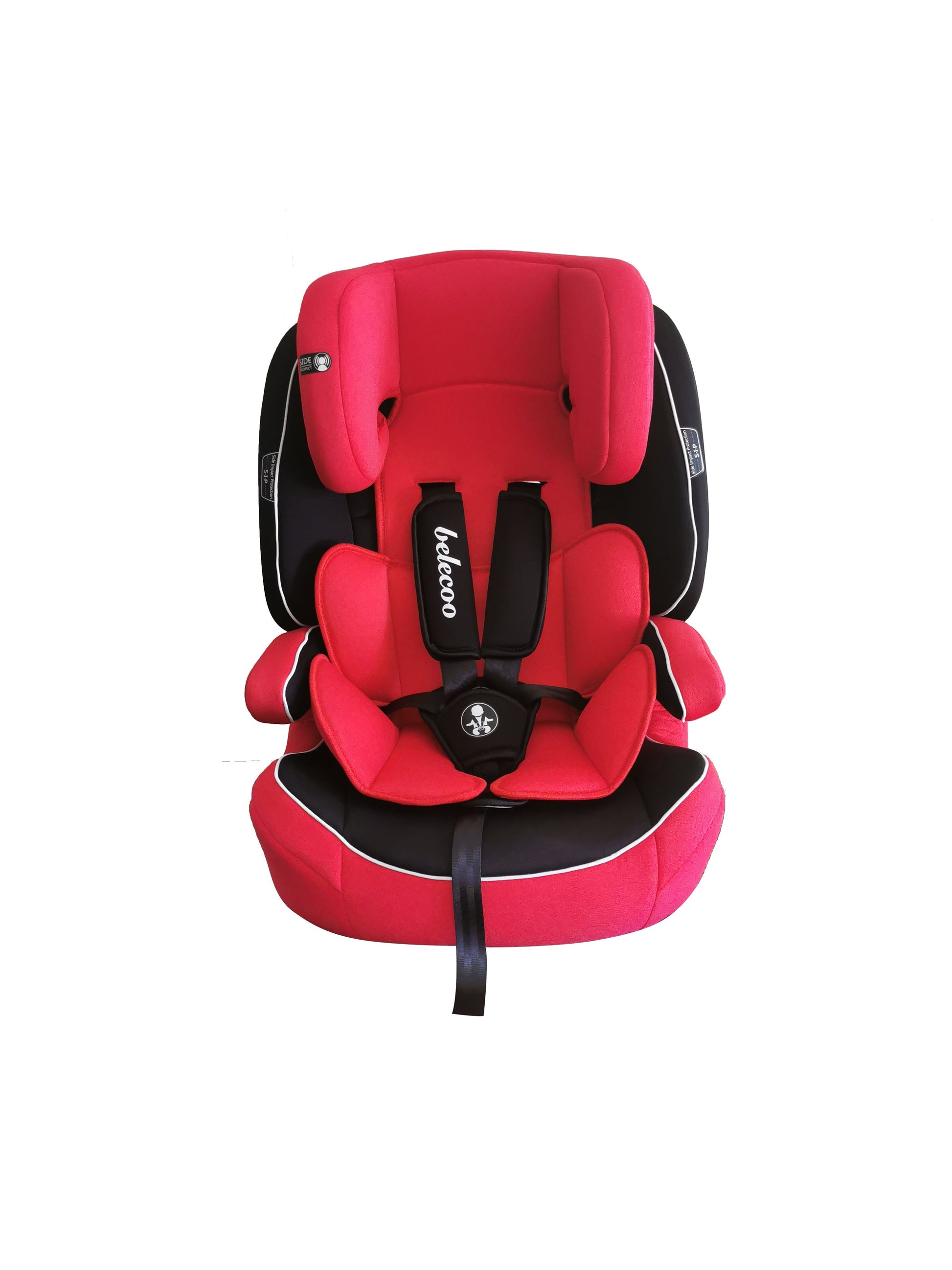 Belecoo - Sip Car Seat Blue (9M To 12Y, 9-36 Kg) - Red
