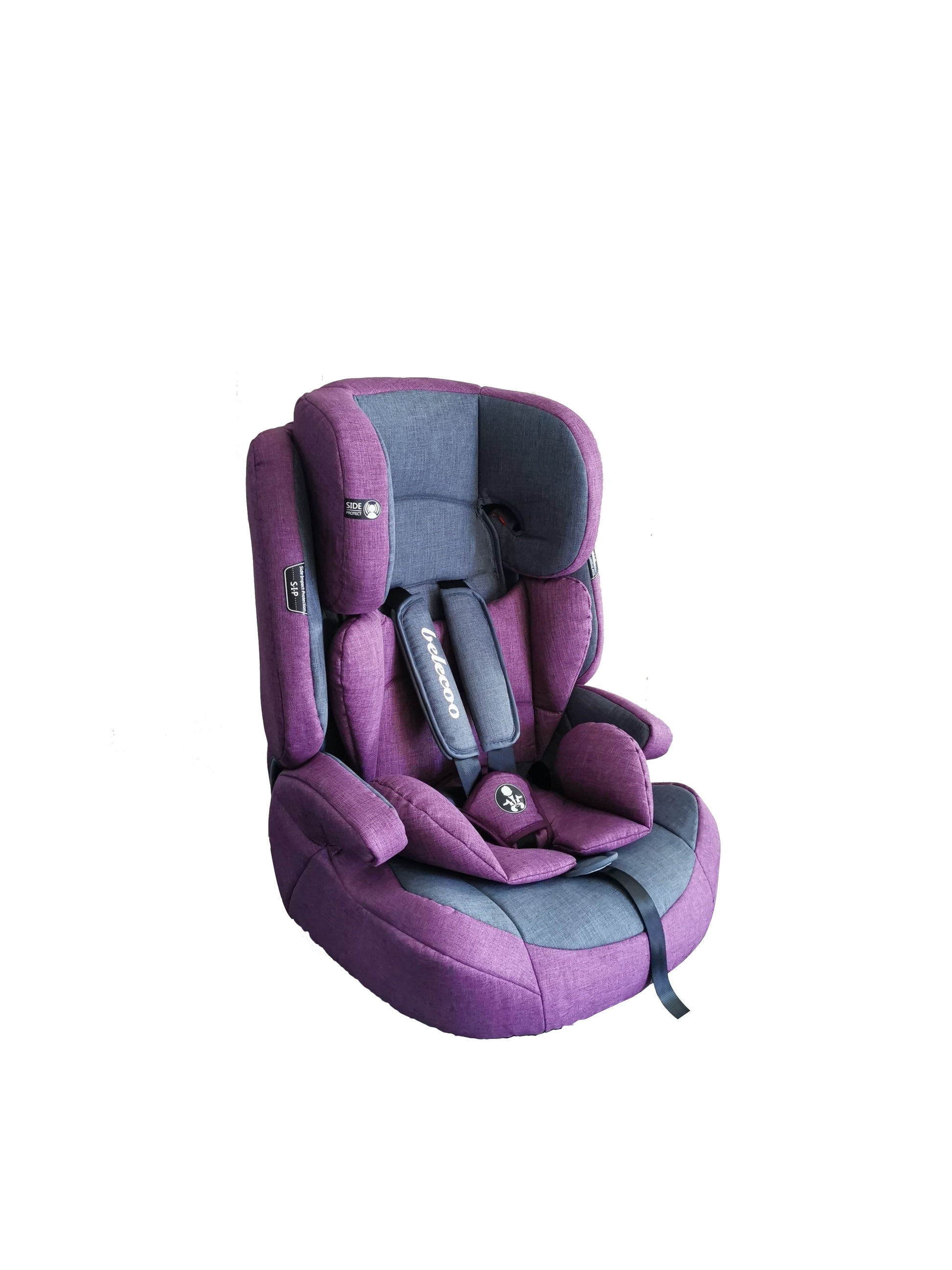 Belecoo - Sip Car Seat Blue (9M To 12Y, 9-36 Kg) - Purple
