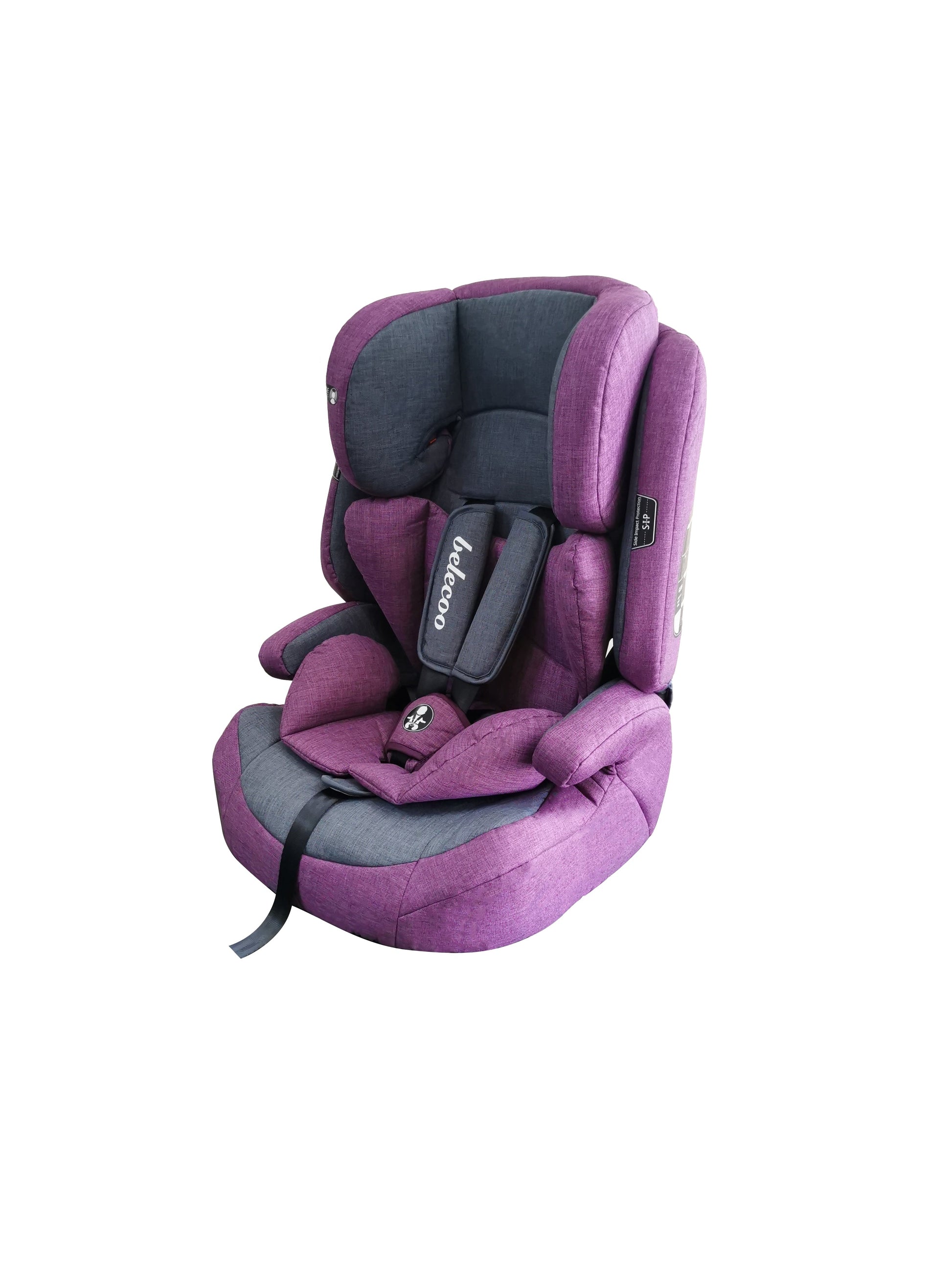Belecoo - Sip Car Seat Blue (9M To 12Y, 9-36 Kg) - Purple