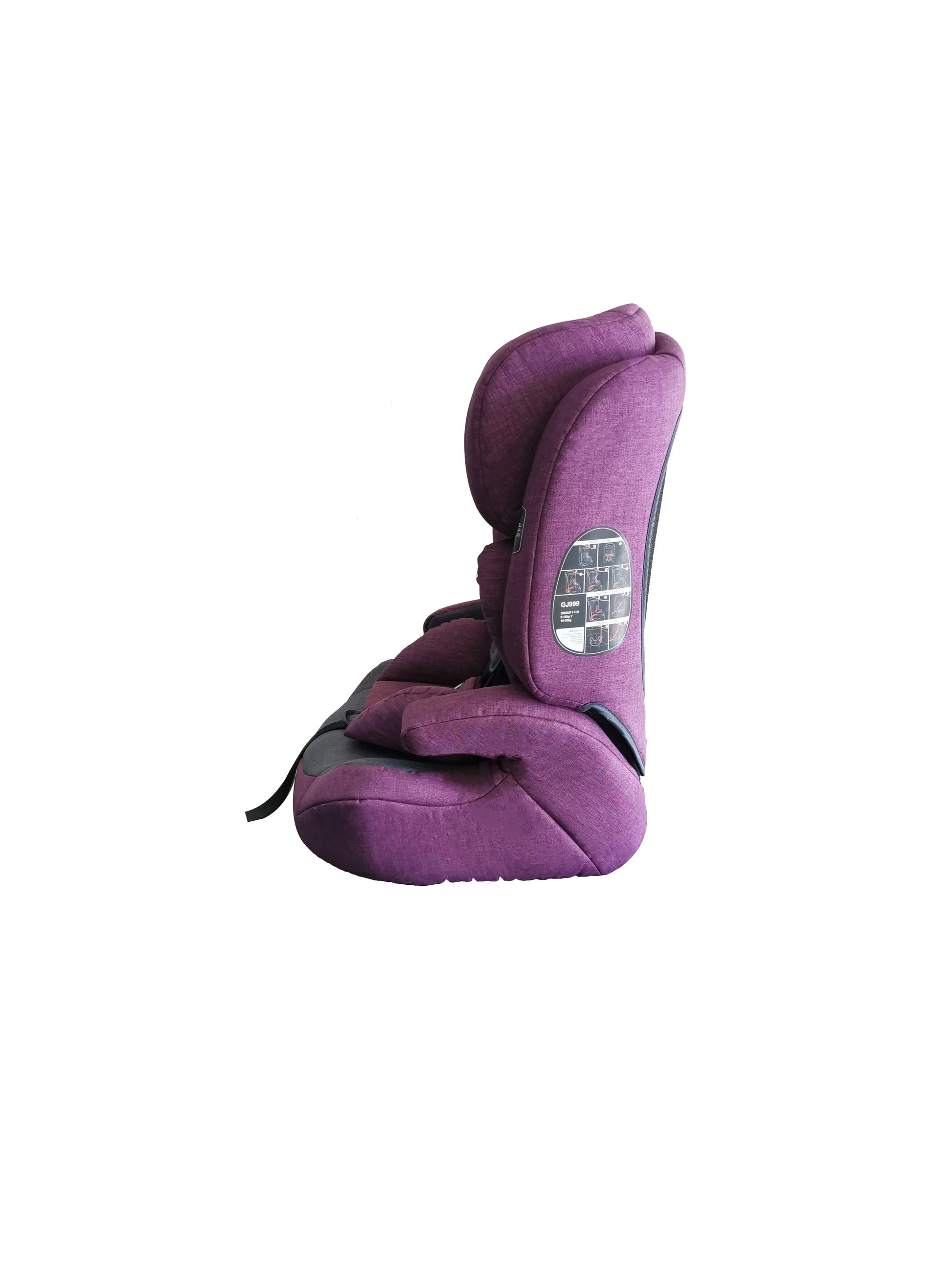 Belecoo - Sip Car Seat Blue (9M To 12Y, 9-36 Kg) - Purple
