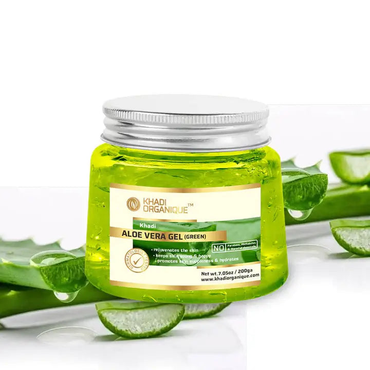 Khadi Organique Aloe Vera Gel (Green) 200G