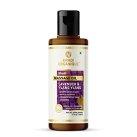 Khadi Organique Lavender & Ylang Ylang Massage Oil (Mineral Oil free) 210ml_1