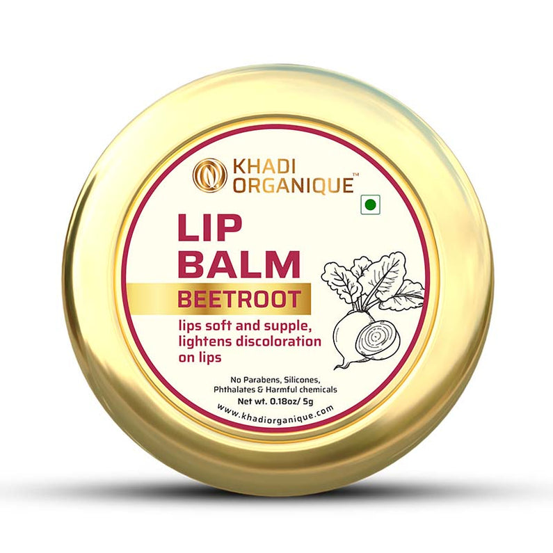 Khadi Organique Beetroot Lip Balm 5G