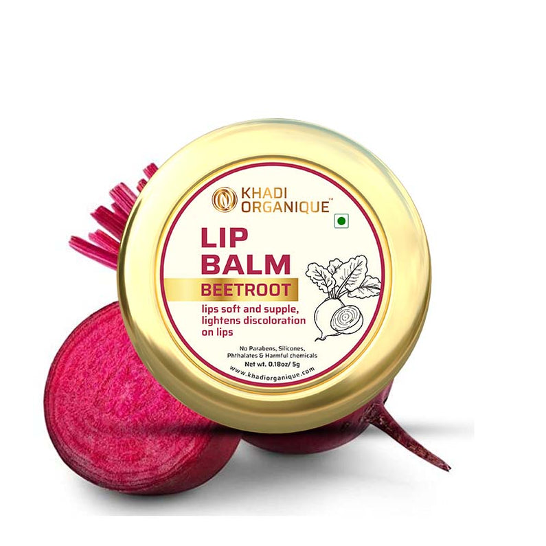 Khadi Organique Beetroot Lip Balm 5G