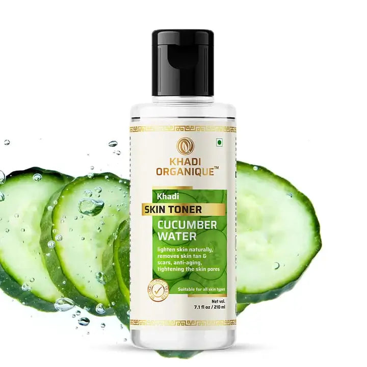 Khadi Organique  Cucumber Water Skin Toner 210ml