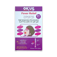 Okus - Fever Relief Cooling Gel Patch High Temperature Discoloration_