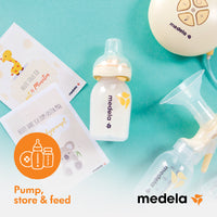 Medela Swing Maxi Double Electric Breast Pump - Redesign Double Electric Milk Pump + Medela - 250ml Breastmilk Bottles - Pack Of 2_3