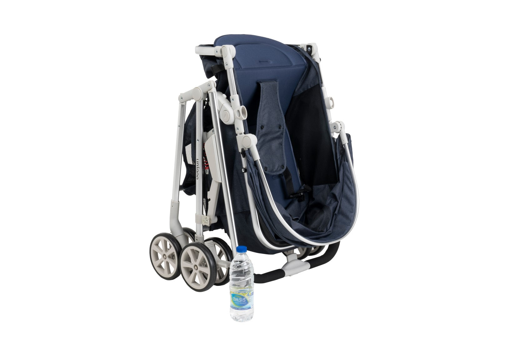 Uniqoo - 6 Premium Portable Pram W/ Diaper Bag - Blue
