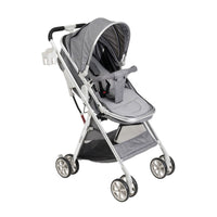 Uniqoo - 6 Premium Portable Pram W/ Diaper Bag - Grey_3